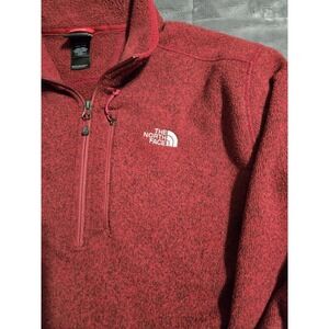 mens north face 1/4 zip fleece pullover